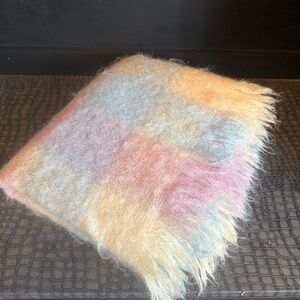 Super soft cape, blanket 100% Mohair Pile Mede in Souf Africa